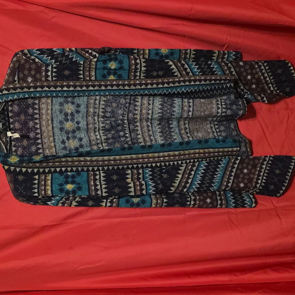 Ladies' Celeste Knit Waterfall Cardigan L